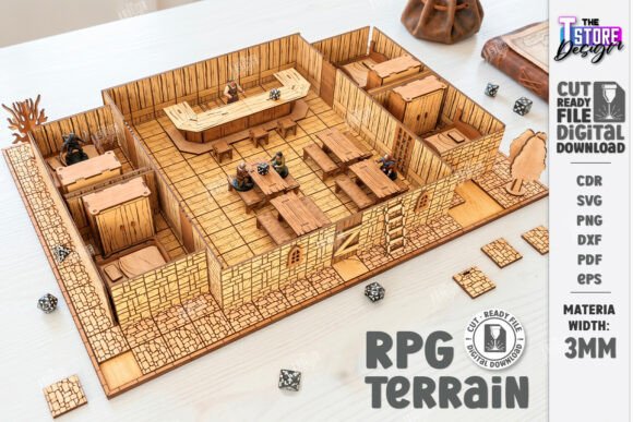 Building Immersive Worlds: A Comprehensive Guide to Laser-Cut RPG Terrain and Modular Tabletop Scenery