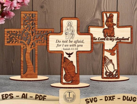 Christian Cross Laser Cut SVG Bundle Guide