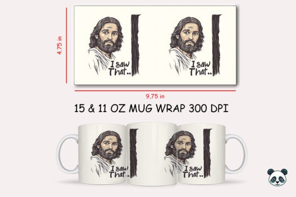 Creating Humor and Connection with the I Saw That Jesus Funny Mug Wrap