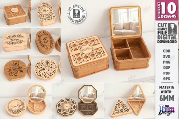 Elevating Personalized Gifting: The Strategic Value of the Jewelry Box with Mirror Laser Cut Bundle