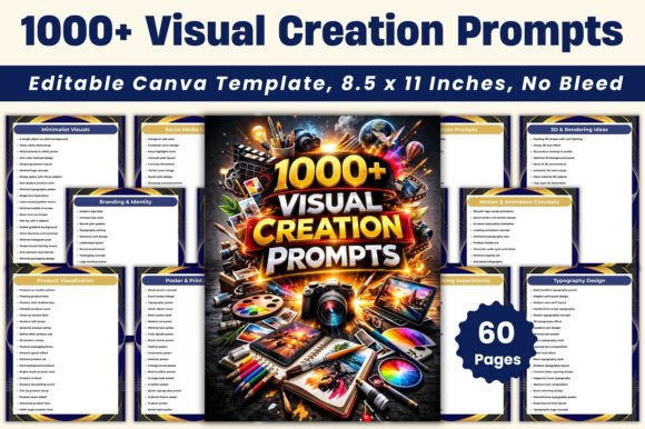 Evaluating the Practical Value of 1000 Visual Creation Prompts for Modern Designers