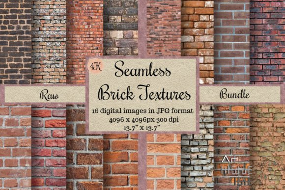 Seamless Raw Brick Textures and Rustic Wall Assets for Professional Design