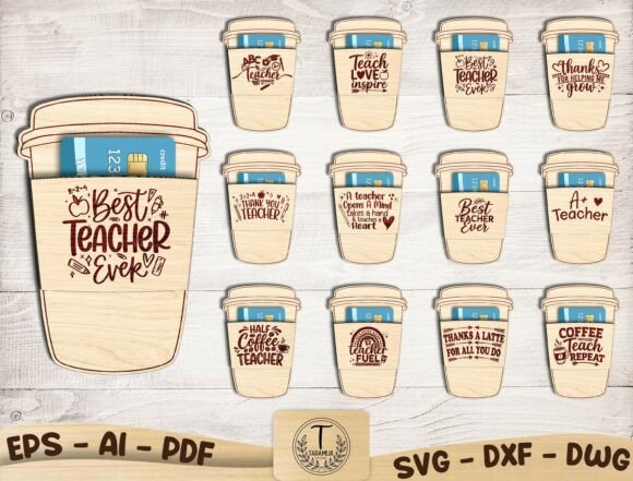 Streamlining Gratitude: Integrating the Teacher Gift Card Holder SVG Bundle into Your Crafting Workflow