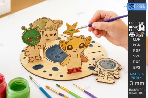 Unlocking Creativity: The Complete Guide to Coloring Montessori Toy Laser Cut CNC Projects